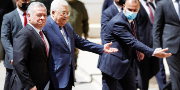 Король Иордании посетил Палестину