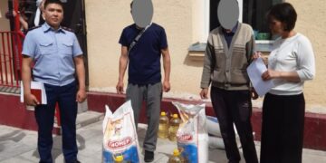 Қасиетті Рамазан айында сотталғандар азық-түлік алды