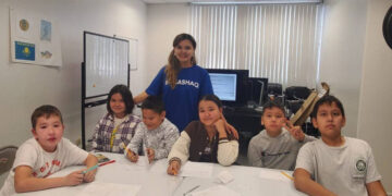 «Болашақ» стипендиаты АҚШ-та балаларға қазақ тілін үйретеді