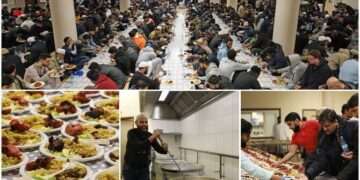 Рамадан в Великобритании: Мечеть проводит ифтар для 500 верующих