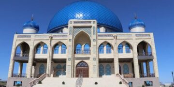 В Кентау завершают строительство мечети вместимостью 3 тыс. верующих