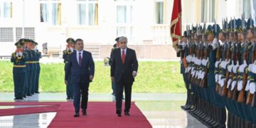 Токаев прибыл в Кыргызстан