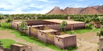 Түйе шөккен жерге салынған мешіт