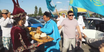 Международный марш мира и согласия «Европа-Азия» прибыл в Атыраускую область