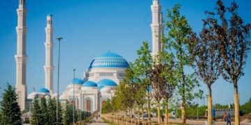 Елордада Орталық Азиядағы ең үлкен мешіт ашылды