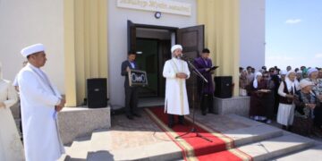 В Целиноградском районе Акмолинской области открыли новую мечеть