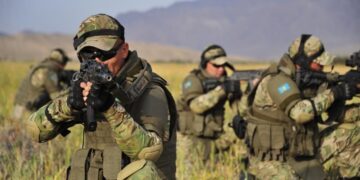 В Алматинской и Жетысуской областях проходят учения Сил специальных операций