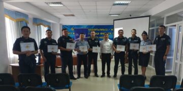 Құқық қорғау қызметкерлерімен өткен жиын