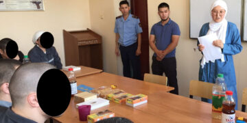 Жазасын өтеушілер арасында викториналық ойын өтті