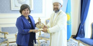 Муфтий встретился с Послом Казахстана в Марокко