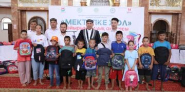 ҚМДБ: «Мектепке жол» қайырымдылық акциясы ұйымдастырылды