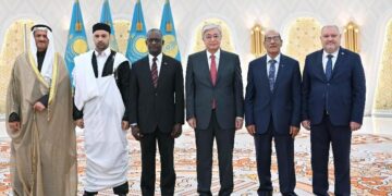 Қасым-Жомарт Тоқаев бірқатар мемлекеттің елшілерінен сенім грамоталарын алды