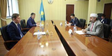 Ержан Нукежанов провел встречу с президентом «Фонда обмена и сотрудничества между цивилизациями»