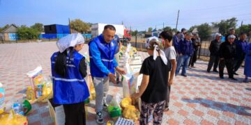 В Костанайской области прошла благотворительная акция