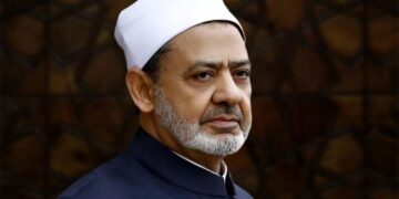 Әл-Азһар шейхы Бас мешітте уағыз айтады