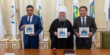 Почтовые марки с храмами выпустили в Казахстане