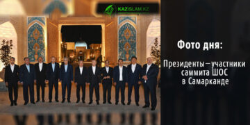 Президенты — участники саммита ШОС в Самарканде
