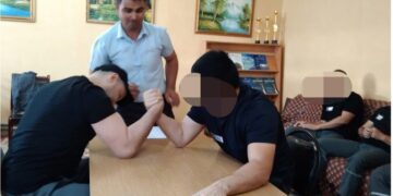 Терроризм бабымен сотталғандар спорттық сынға түсті
