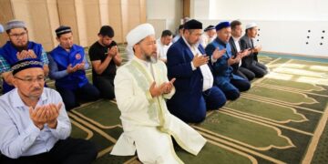 Муфтий совершил специальную молитву в связи с ЧП в Костанайской области