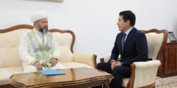 Бас мүфти Павлодар облысының әкімімен кездесті