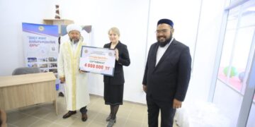 Муфтий посетил столичный благотворительный фонд «Бақытты шаңырақ»