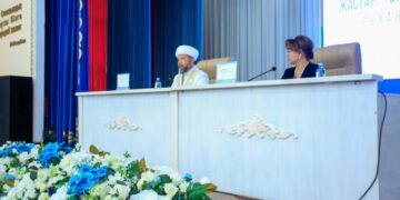 Муфтий прочел лекцию для студентов педагогического университета