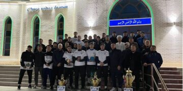 Футболдан турнир өтті