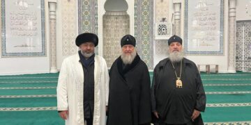 Митрополит Александр посетил павлодарскую мечеть «Машхур Жусип»