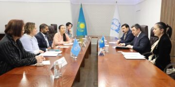 Дархан Кыдырали встретился с представителями детского фонда ООН (UNICEF)