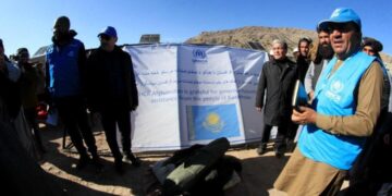 Казахстан оказал гуманитарную помощь Афганистану