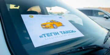 «Тегін такси» қайырымдылық акциясы бастау алды