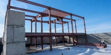 В Жезказгане возводят новую мечеть