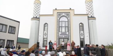 Түркістанда жаңа мешіт ашылды