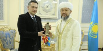 Муфтий встретился с послом Республики Северная Македония
