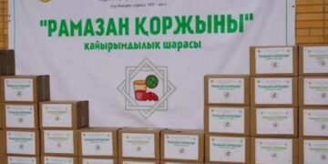 Сто павлодарских семей получили помощь по акции «Рамазан қоржыны»