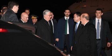 Касым-Жомарт Токаев прибыл с рабочим визитом в Анкару