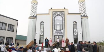 В Туркестане открыли новую мечеть