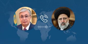 Токаев переговорил по телефону с Президентом Ирана