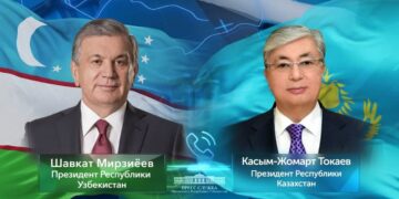 Шавкат Мирзиёев поздравил Токаева с праздником Ораза Айт