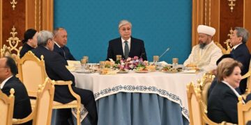 В Акорде прошел ауызашар от имени Главы государства