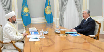 Қасым-Жомарт Тоқаев Бас мүфтиді қабылдады