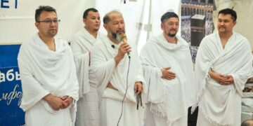 Муфтий провел проповедь для паломников в долине Мина