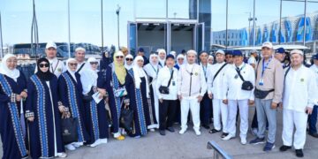 ҚМДБ: Қажылық миссиясы Мәдинада 600 отандасымызды күтіп алды