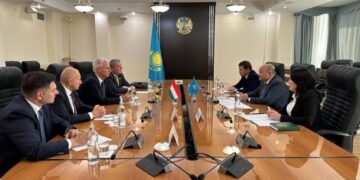 Данияр Кадиров встретился с Госсекретарем по связям с церковью Венгрии