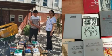 Қызылордада тергеу изоляторына 640 кітап сыйға тартылды