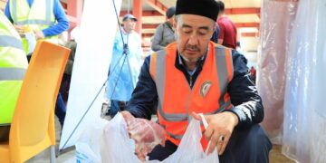 2 день Курбан айта: Жертвенное мясо получили 36 928 семей