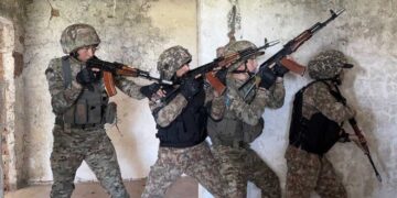 В Астане проходят антитеррористические учения