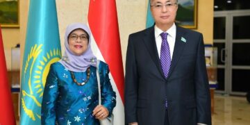 Токаев поздравил Президента Сингапура