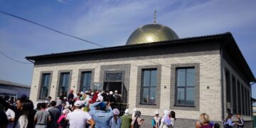 «Шайхы ата» мешітінің жаңа ғимараты ашылды