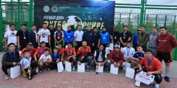 Астана: Мешіт жамағатының арасында «Теңбіл доп» футбол турнирі өтті